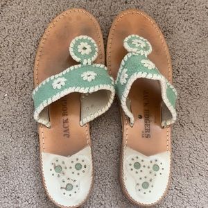 Jack Rogers jacks leather flat sandals